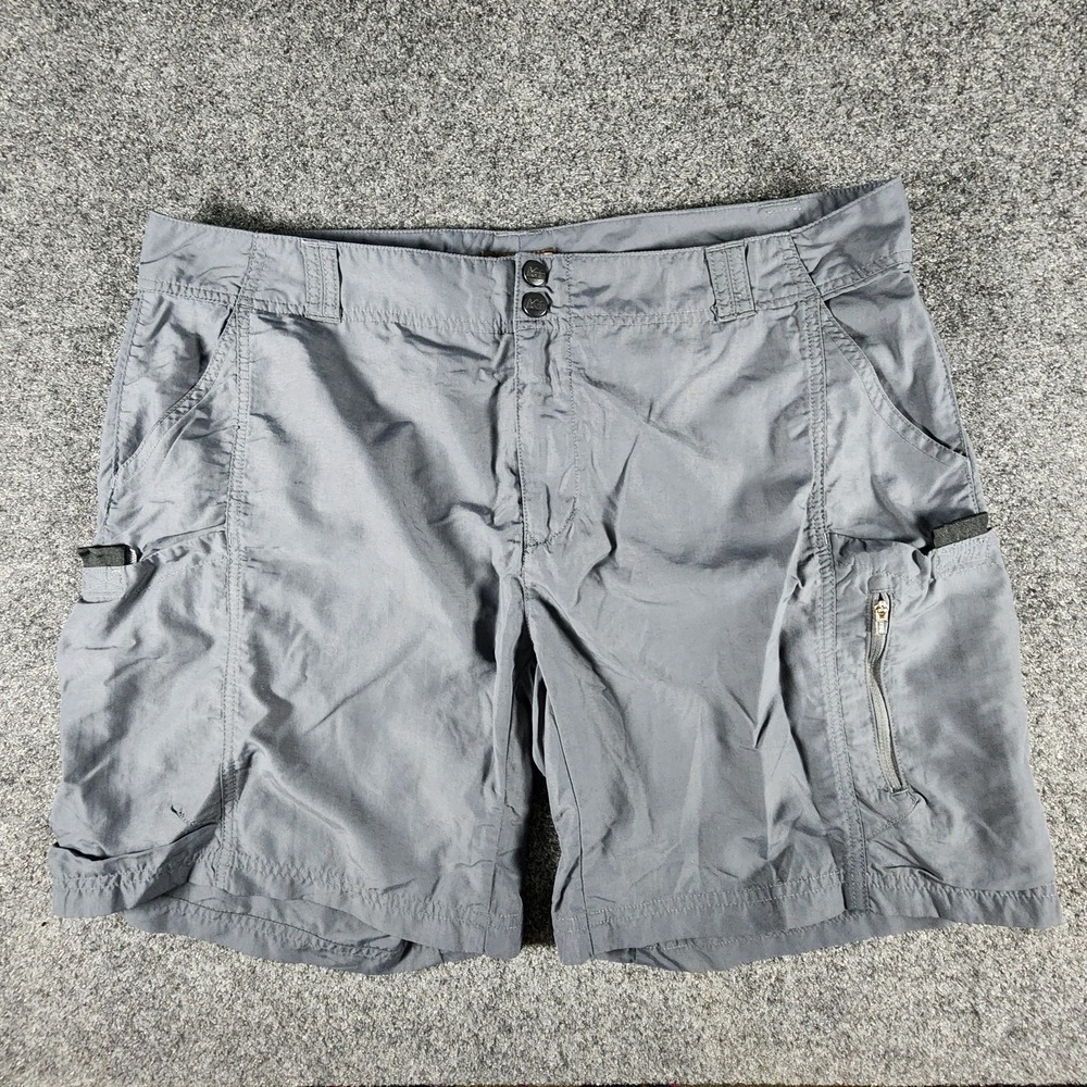 REI CO-OP‎ Womens Shorts Size 16 Cargo  Relaxed Nylon Lightweight Outdoors